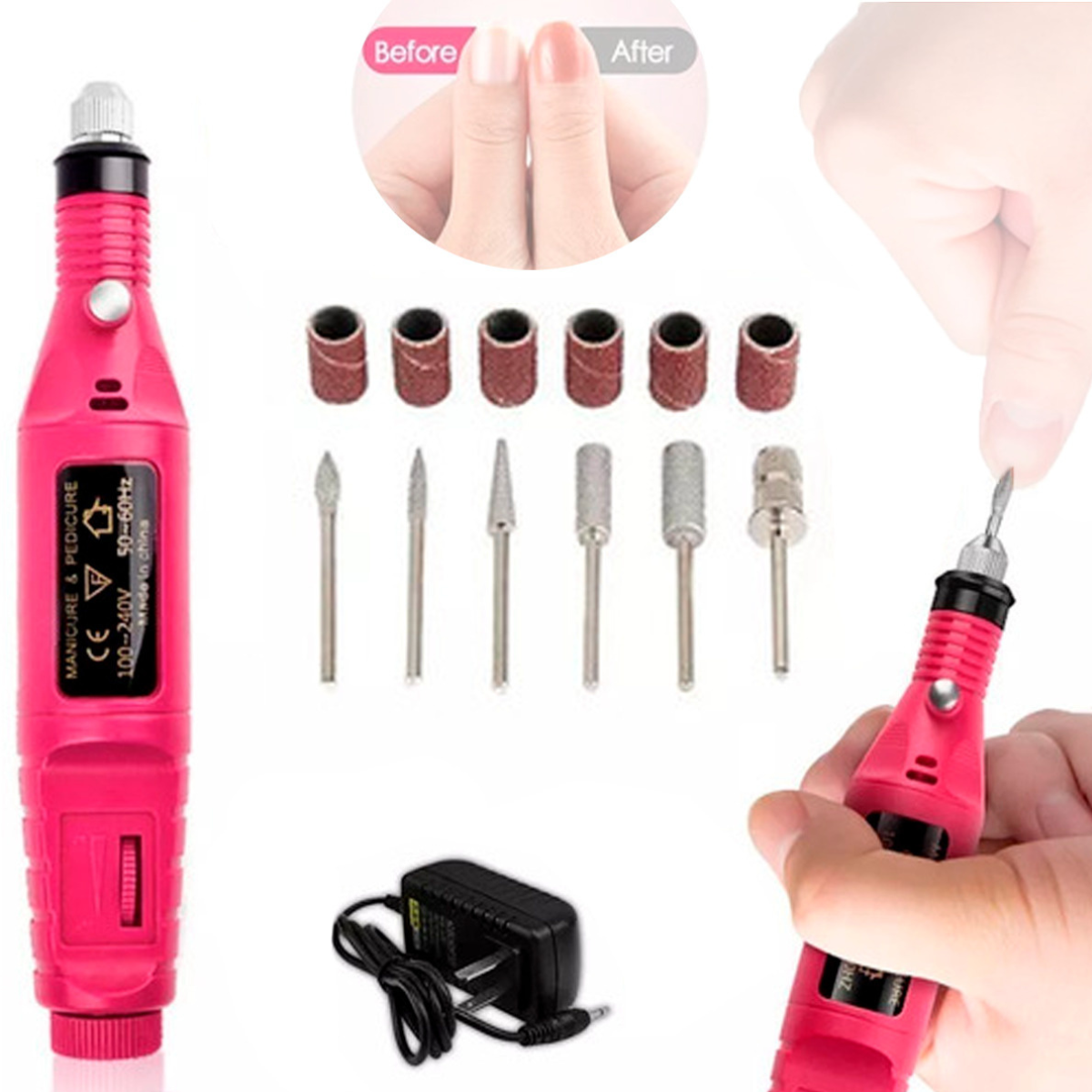 Mini torno Profesional diseño de uñas