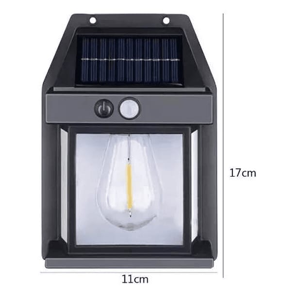 Lámpara Solar De 1 ampolleta Pared