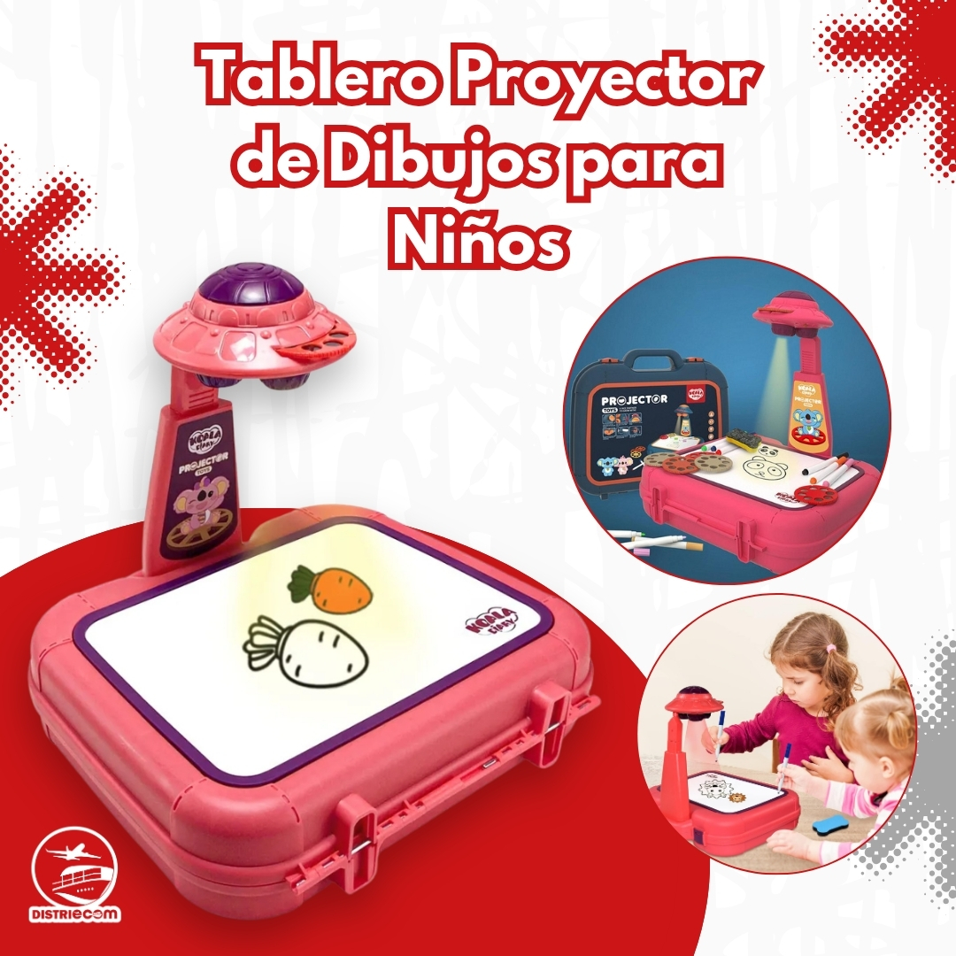 TABLERO PROYECTOR DE DIBUJOS PARA NIÑOS