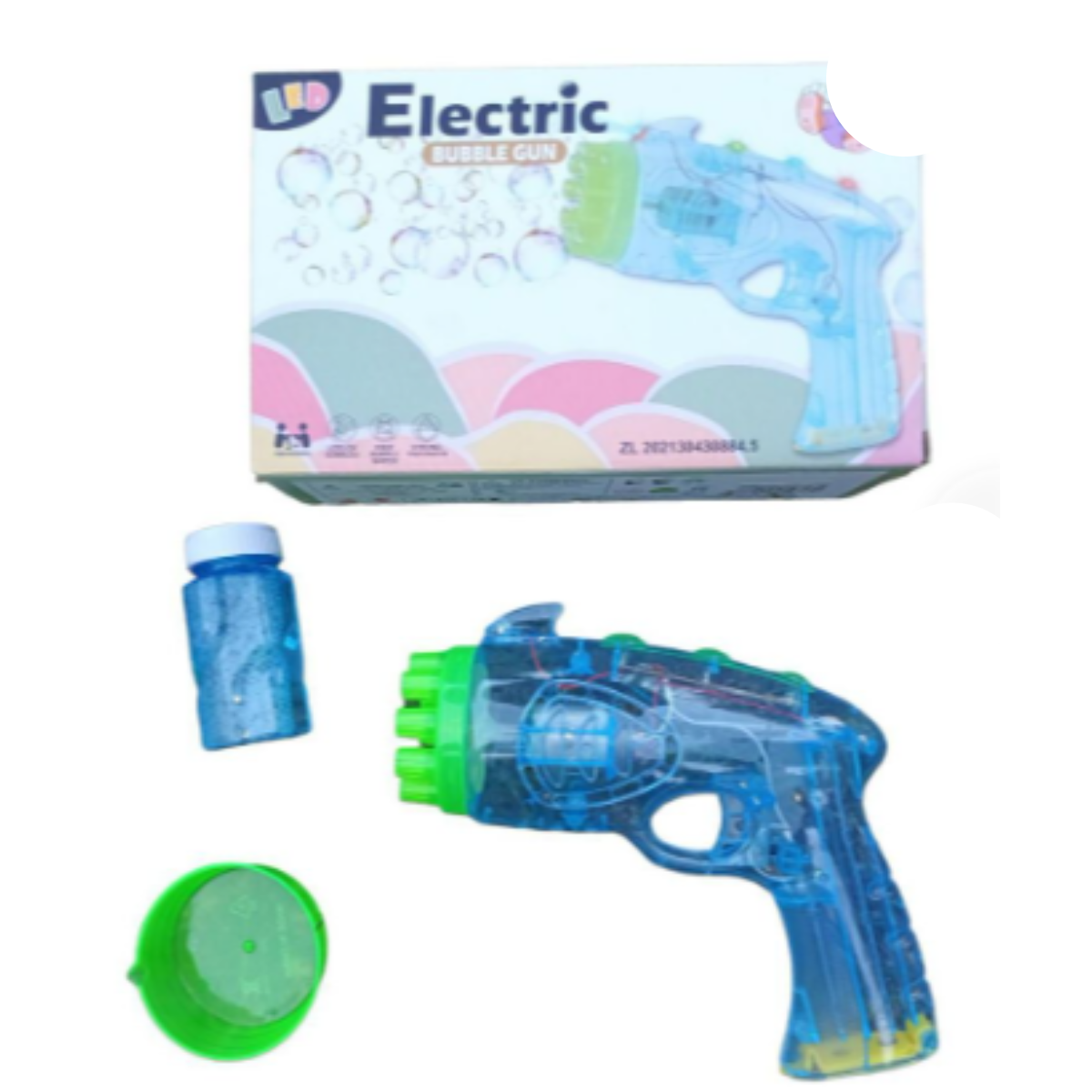 Máquina de Burbujas Pistola Multi Shot