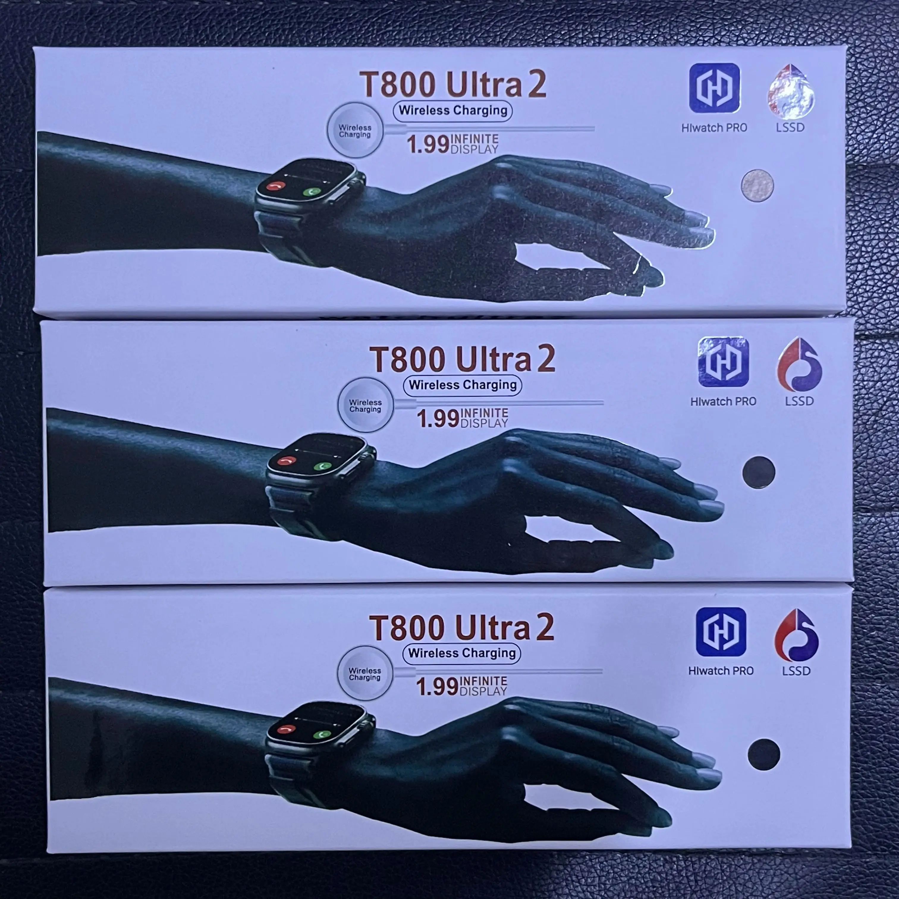Pack 2 Smartwatch Serie 8 Ultra 2 T800
