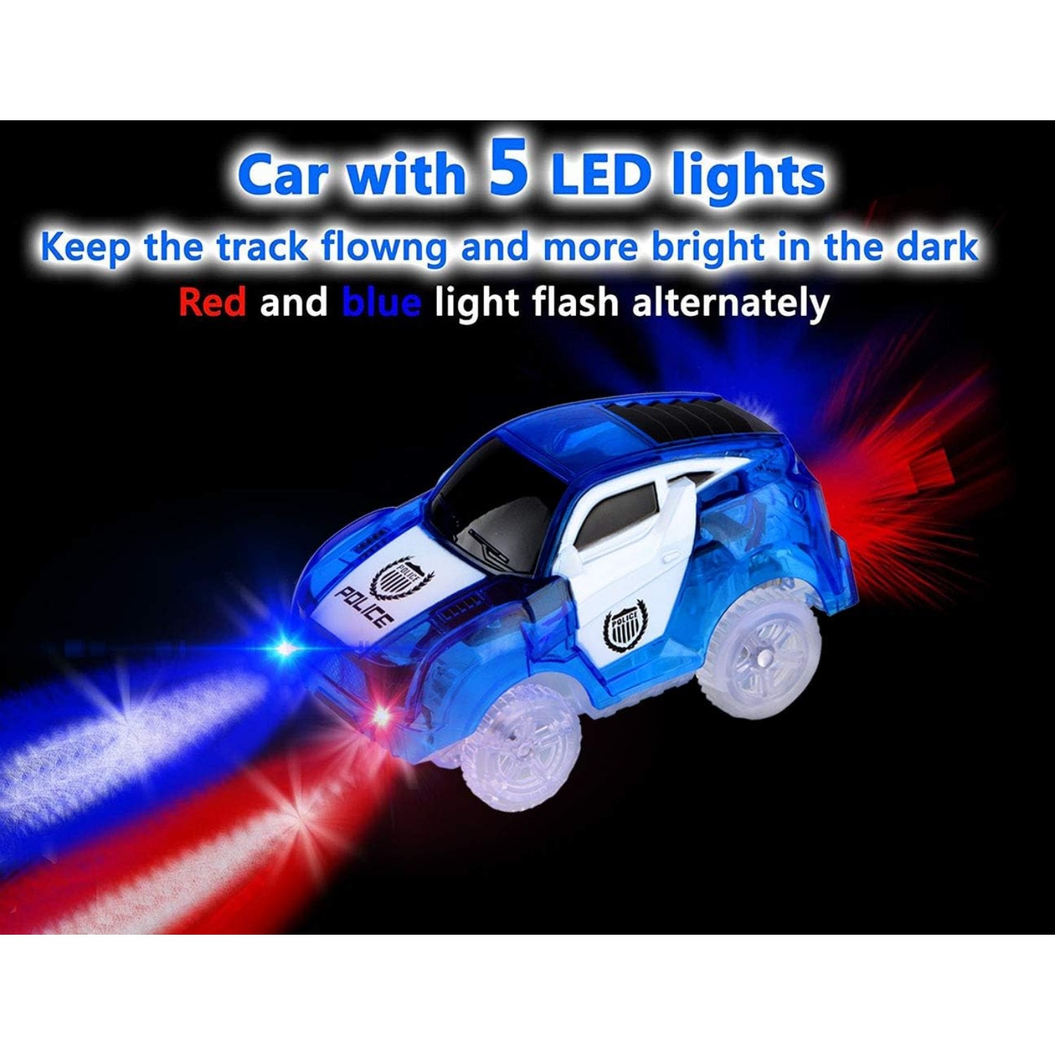 Autopista Luminosa Luz Led 49 Pcs