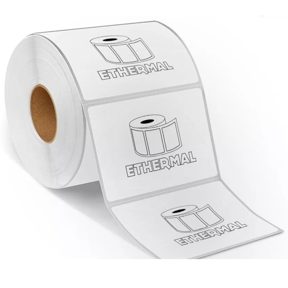Rollo Papel Térmico Cuadrado 100x150mm