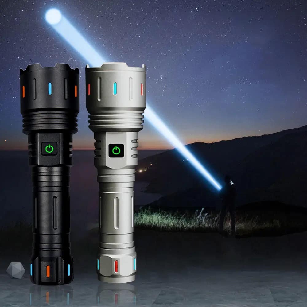 Linterna Led con zoom