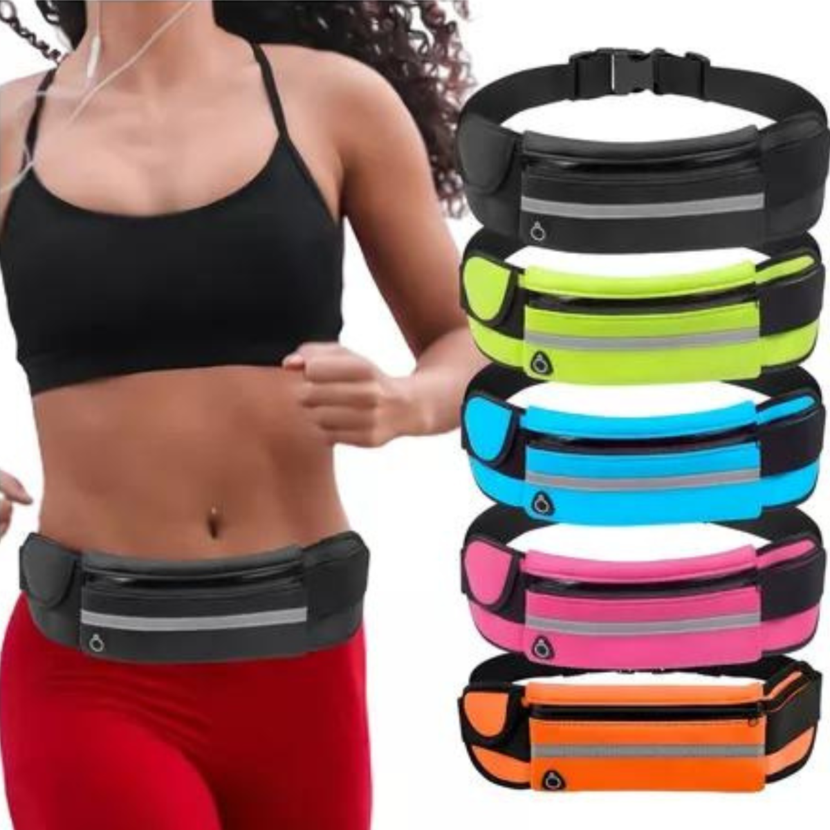 Bananera Deportiva Con Espacio de Telmo