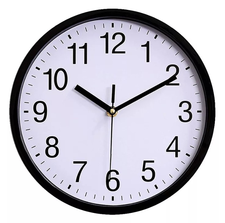 Reloj Pared Metal Decoración Moderno30cm