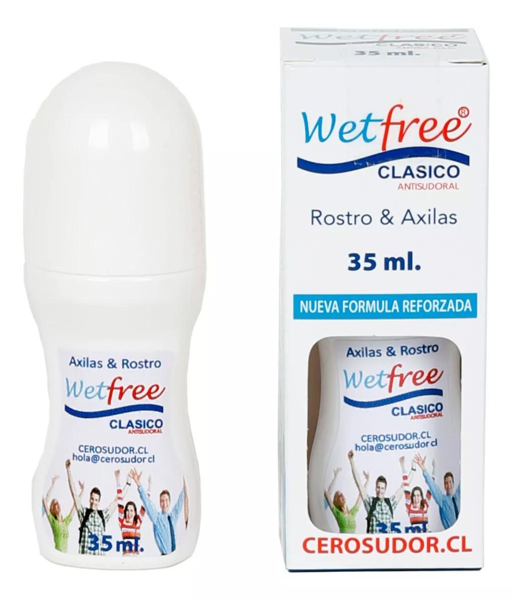 Antitranspirante Wetfree Clasico Roll On