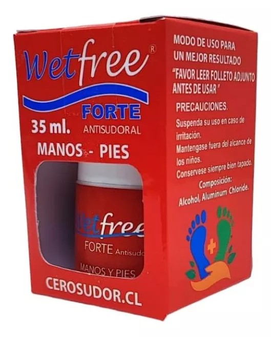 Wetfree Antitranspirante Forte Roll on