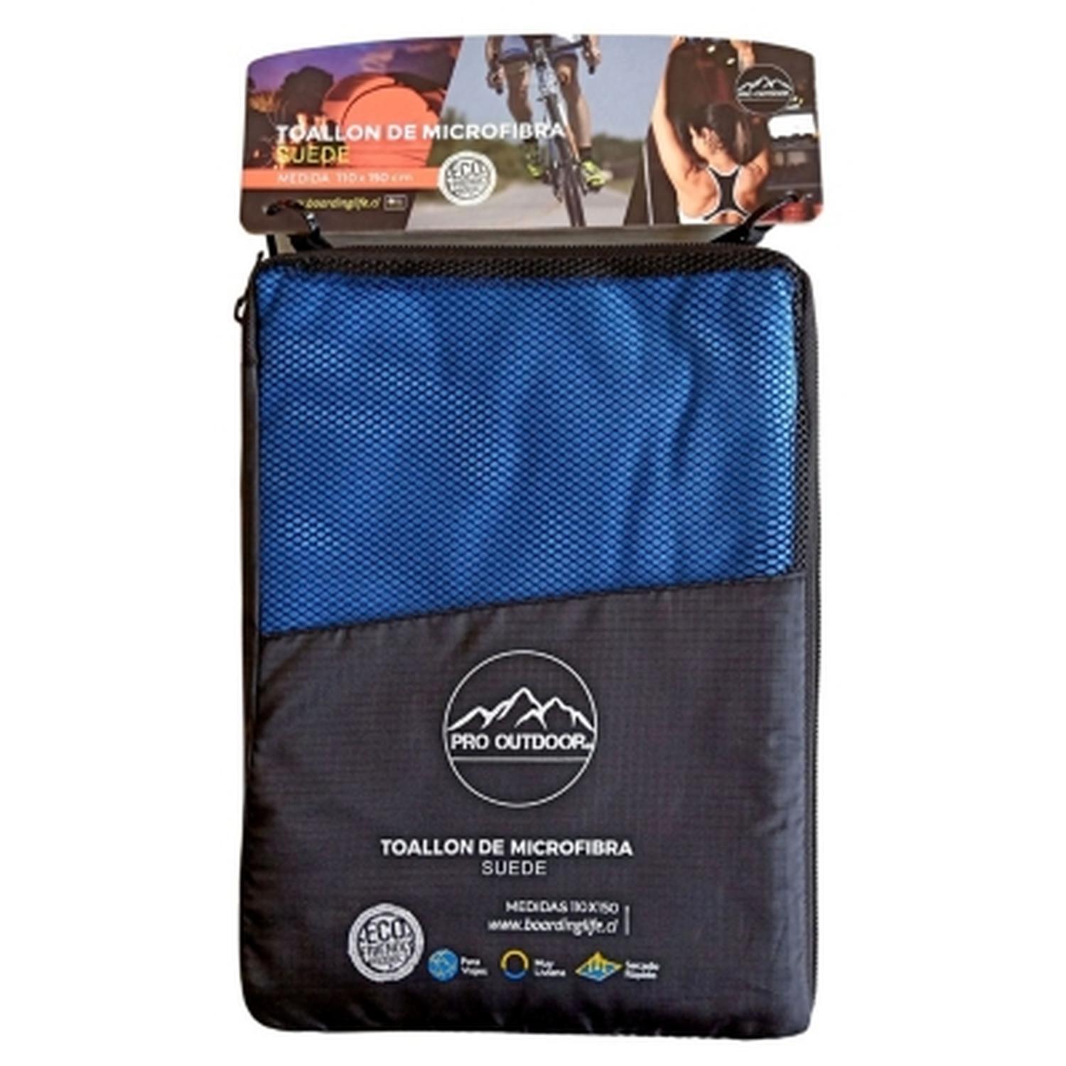 Toalla Microfibra XL Suede Azul