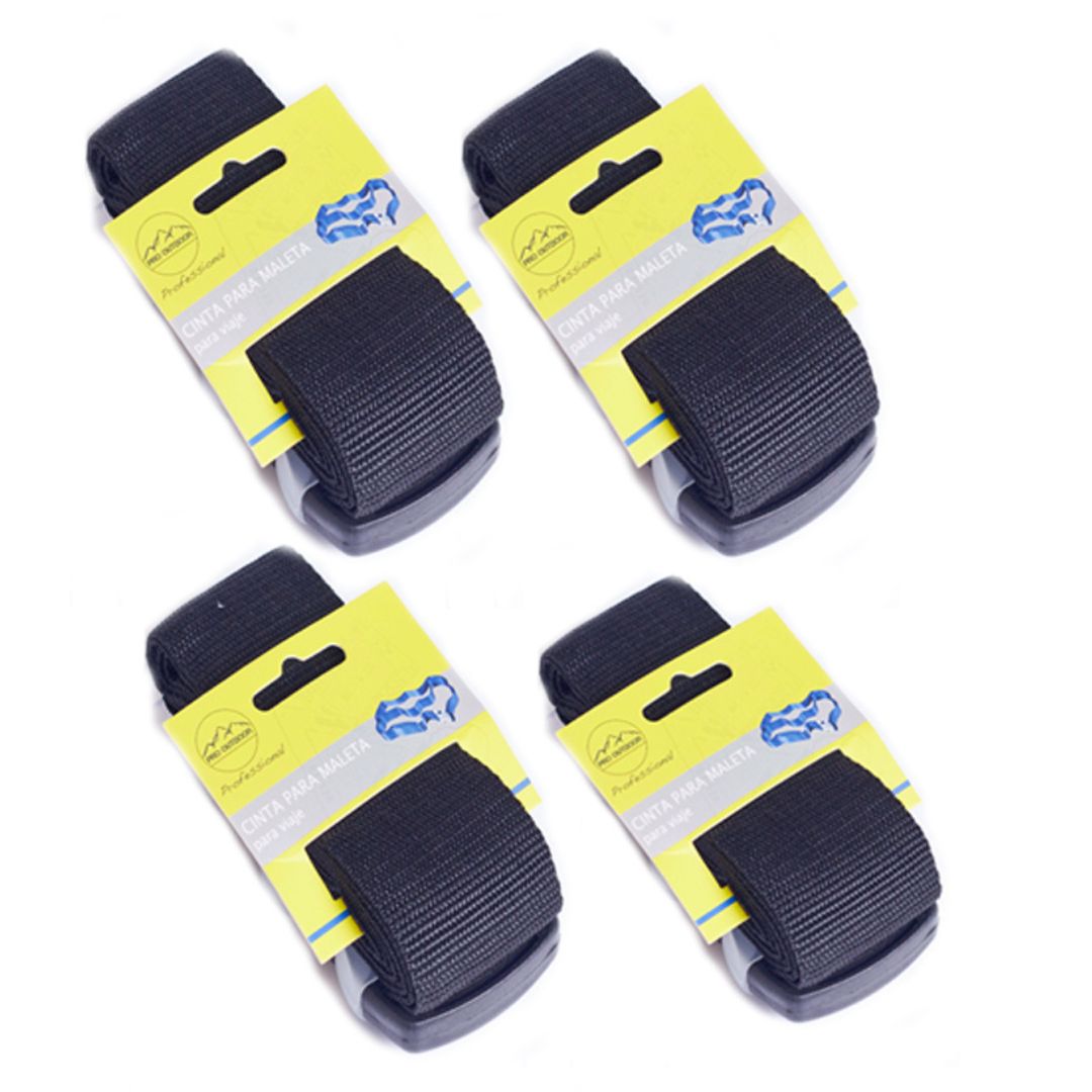 4 Cintas De Seguridad Para Maleta