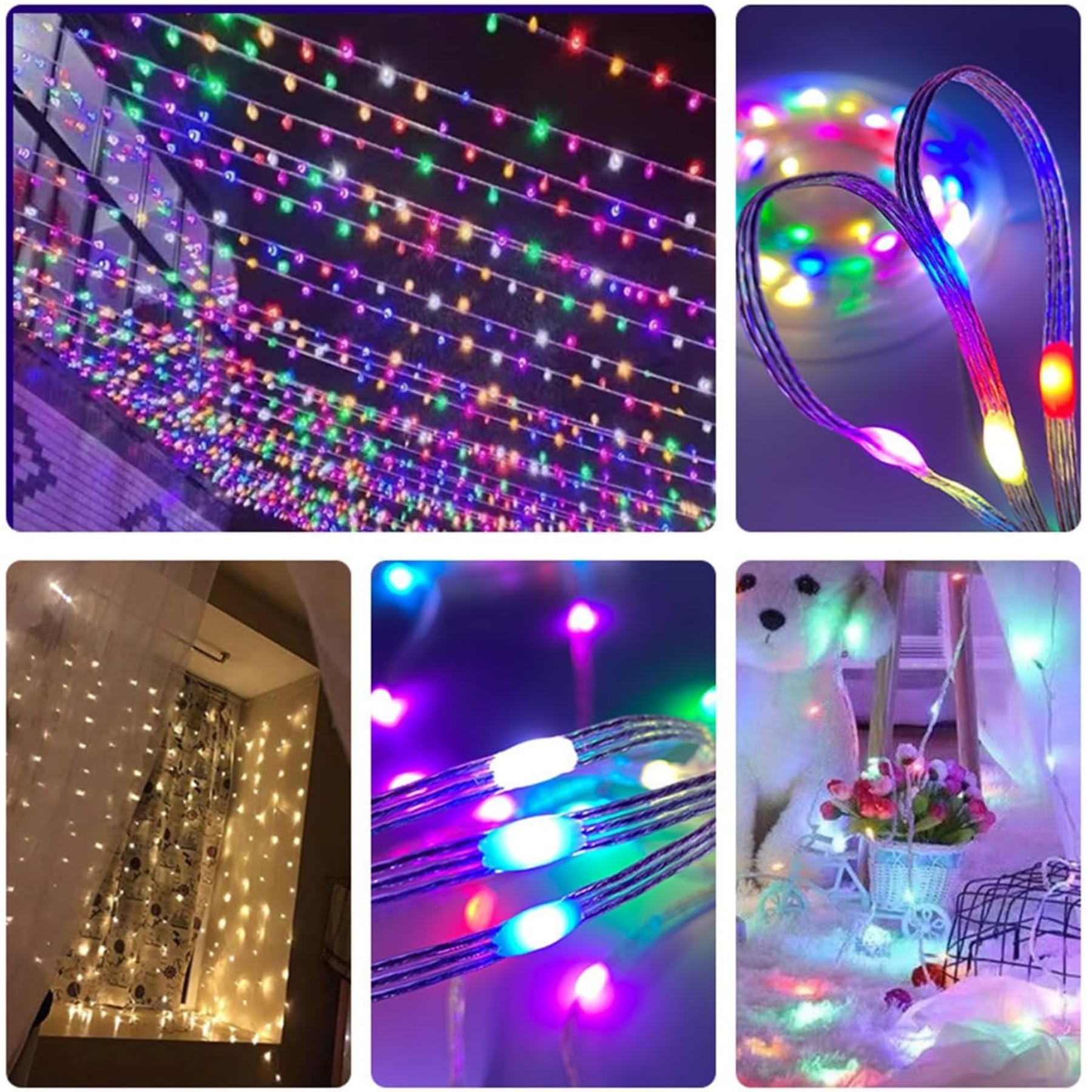 Tira Luces Led Rgb Con Bluetooth Control