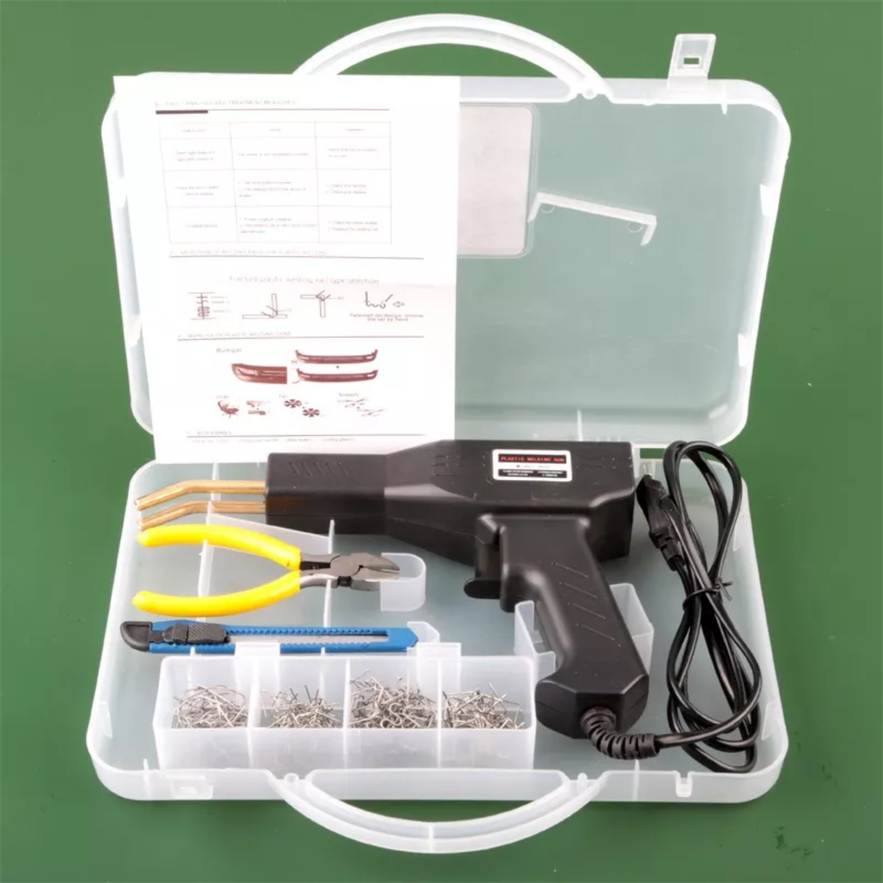 Vista 2 de Máquina Soldar Grapadora Plástico