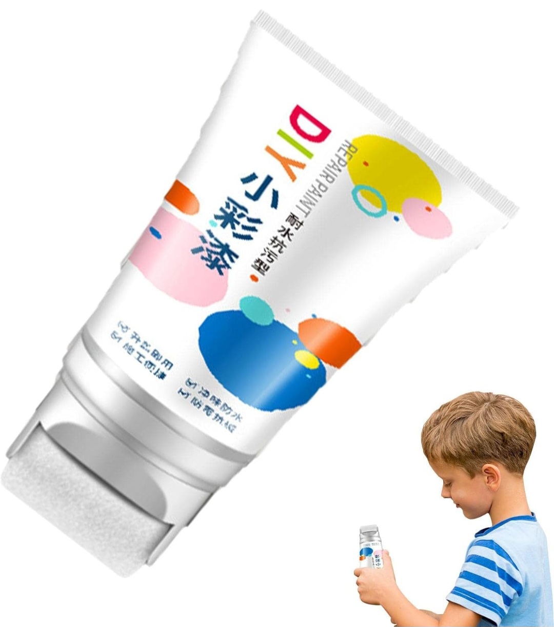 Vista 6 de Pintura en rodillo 100 gramos Reparación