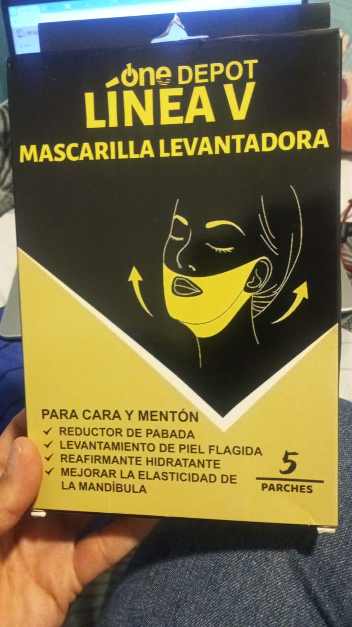 Mascarilla Levantadora De Papada 5 Parch