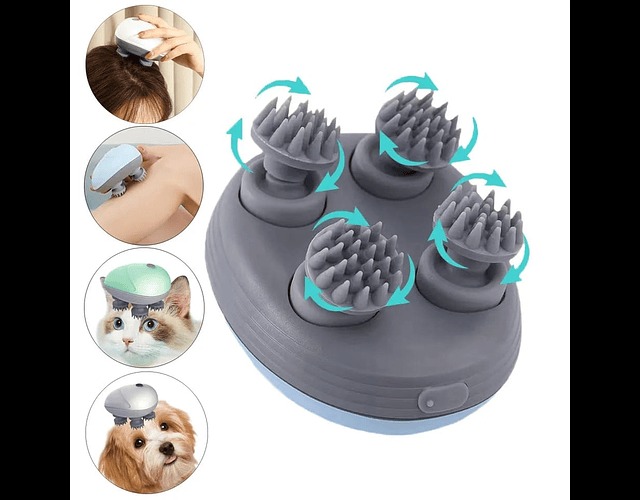 Vista 2 de M - Masajeador Eléctrico Usb Gato