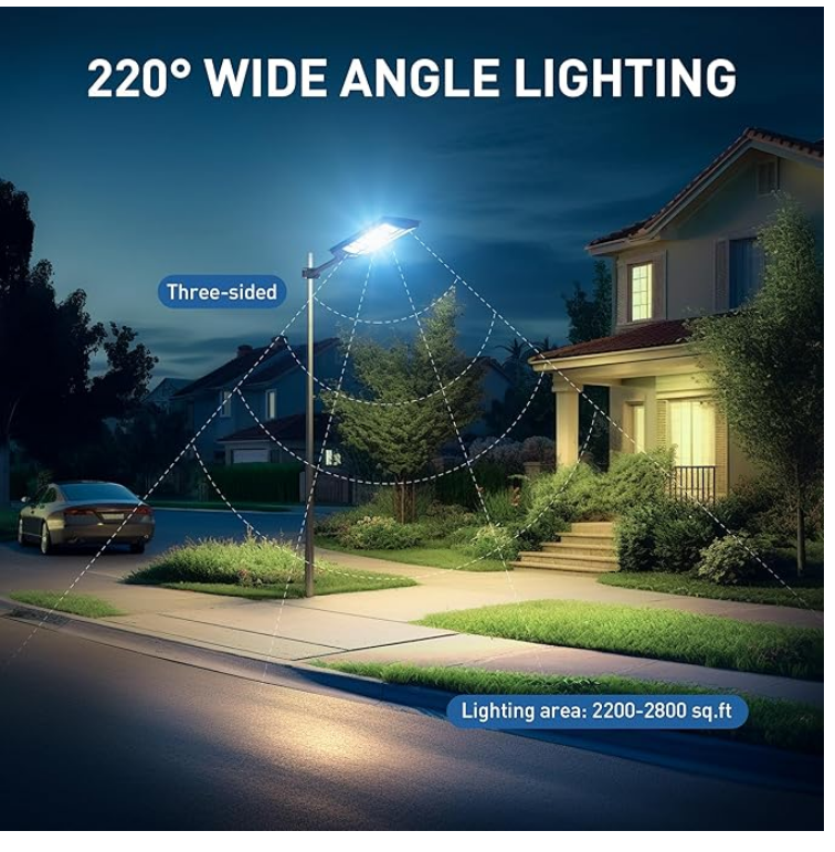 Faro Solar Impermeable 1200w