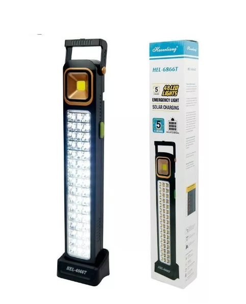 Lampara Solar Luz Emergencia Recargable