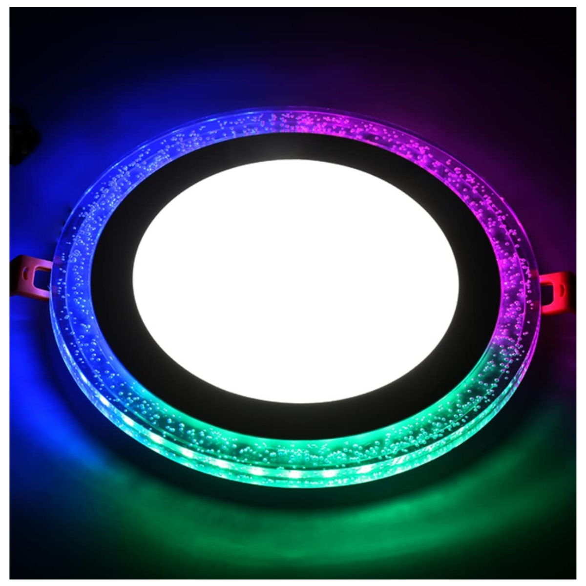 Foco LED Plafón Embutido Bicolor 18W