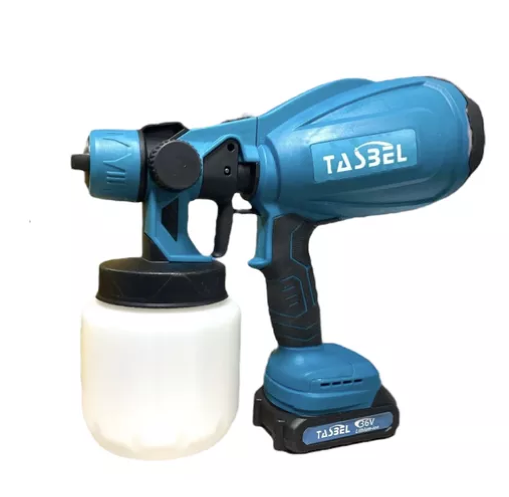Pistola pintura inalambrica tasbel 2 bat