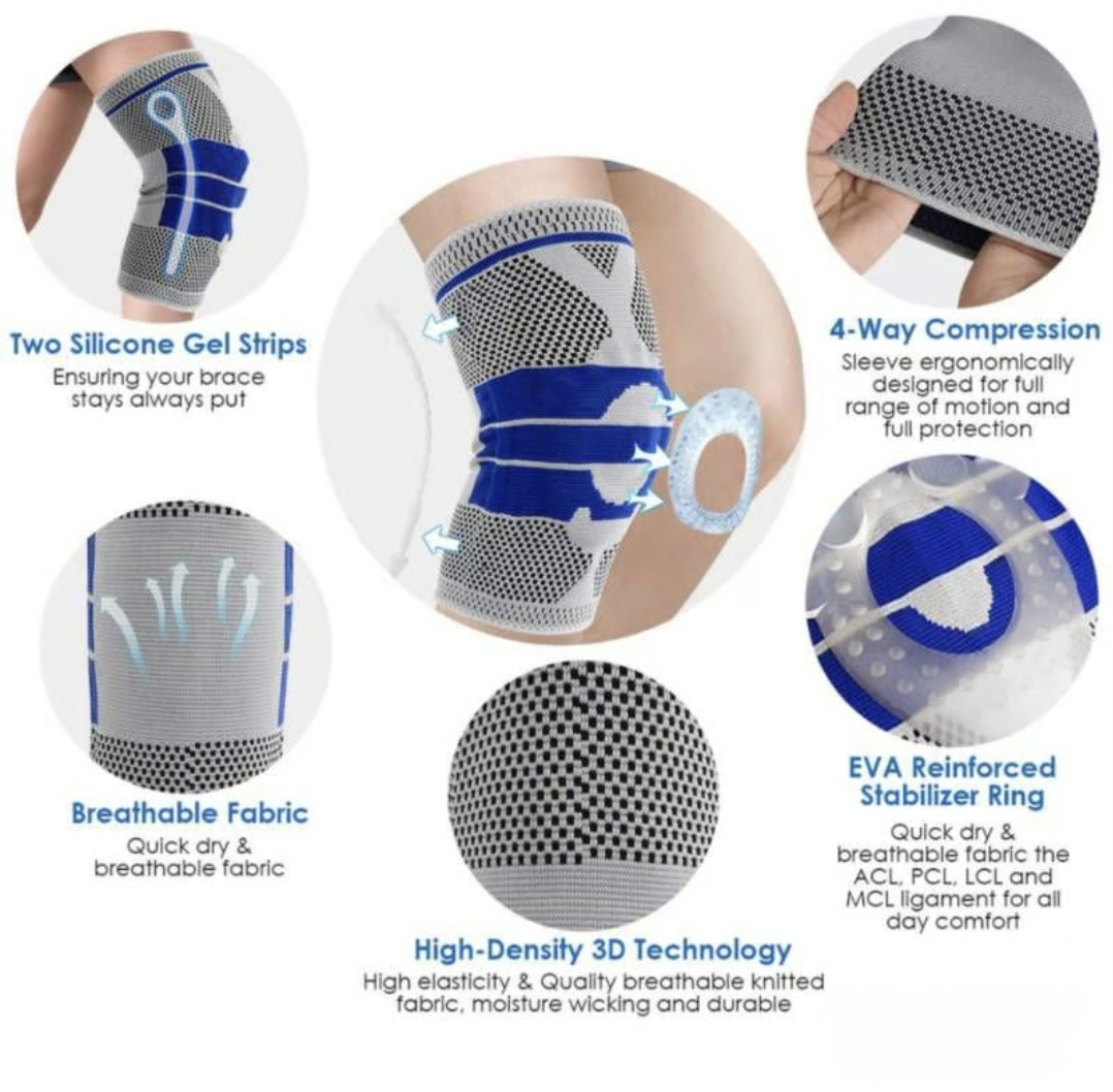 Vista 2 de Rodillera con gel winner - rodillera: L