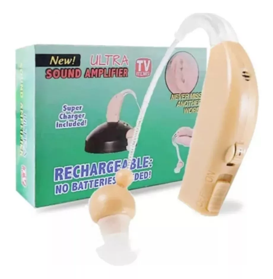 AUDIFONO AMPLIFICADOR SORDERA RECARGABLE