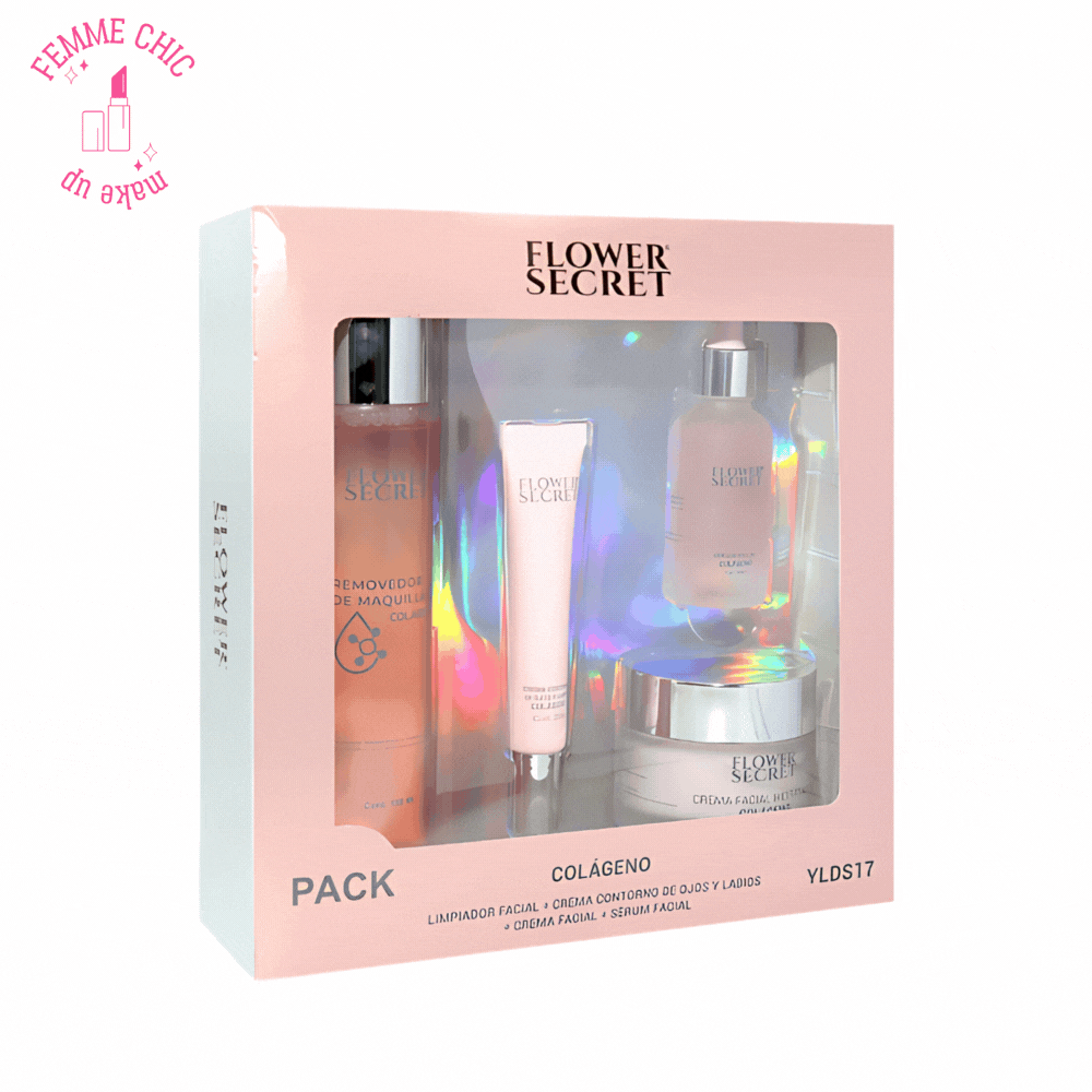 Set 4 Hidratante Facial Con Colageno