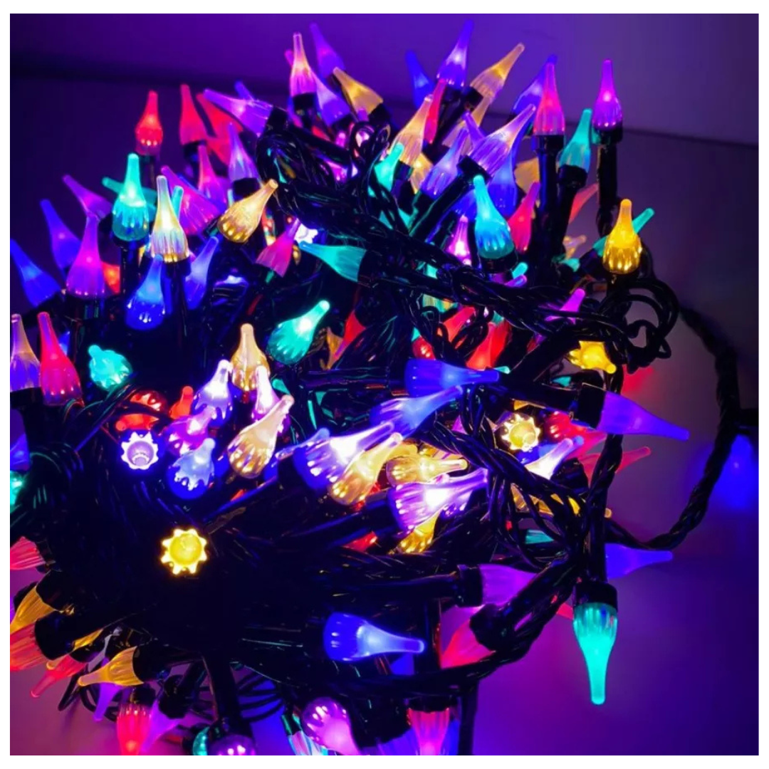 Guirnaldas LED-HADA Puntiagudo 5 M