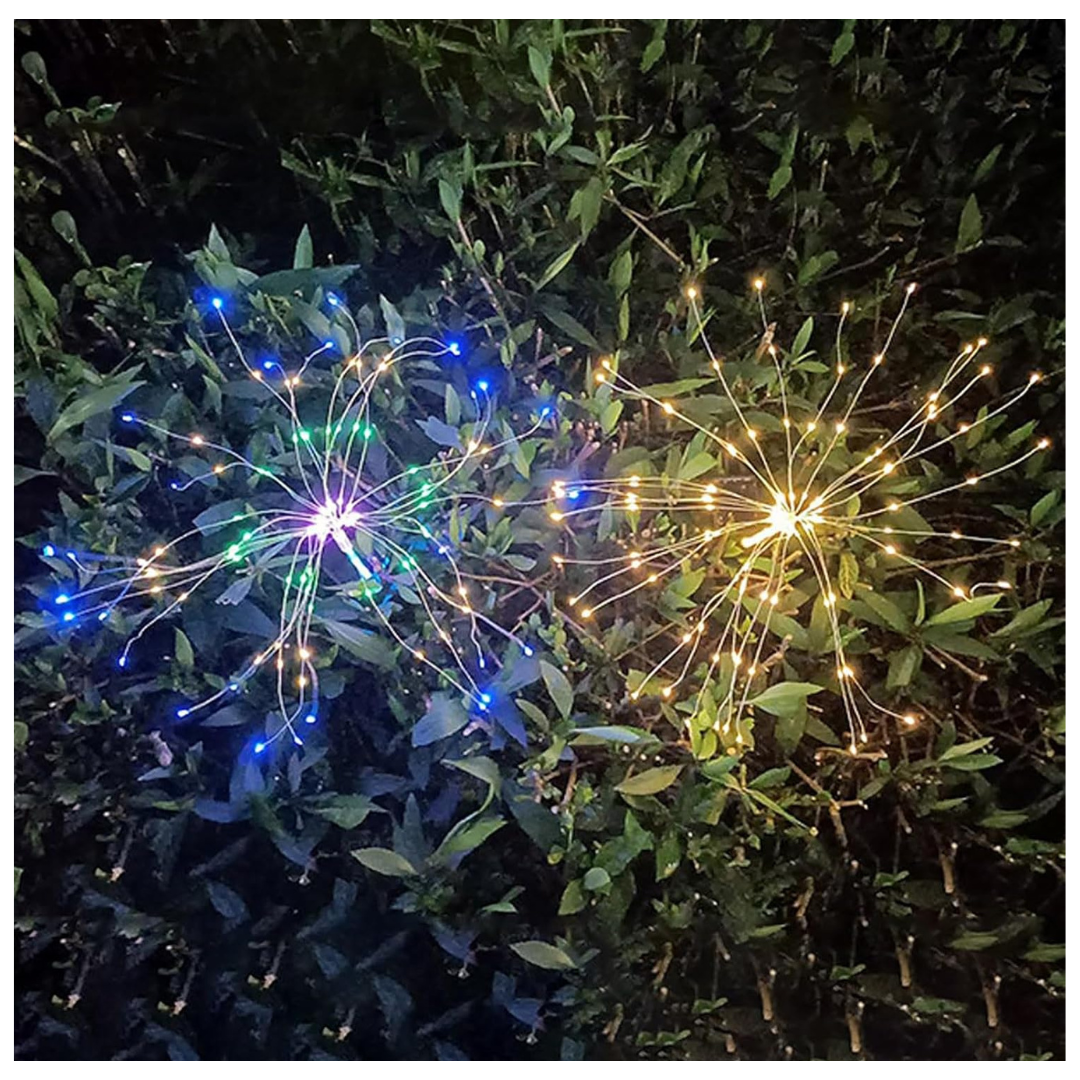 Set Luces Solares de Fuegos Artificiales
