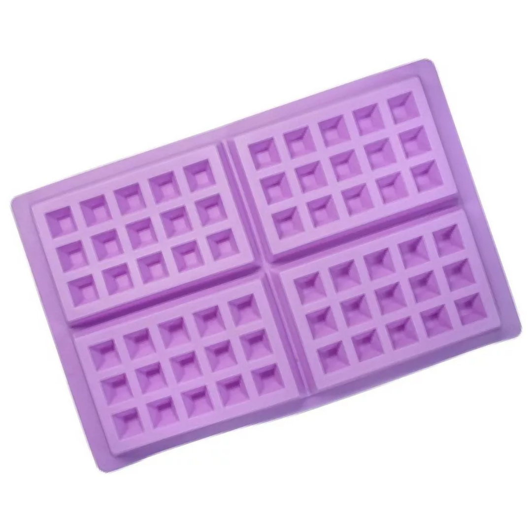Set de 4 Molde Waffles Sencillos