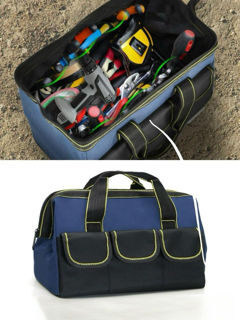 Multifunctional hardware tool bag