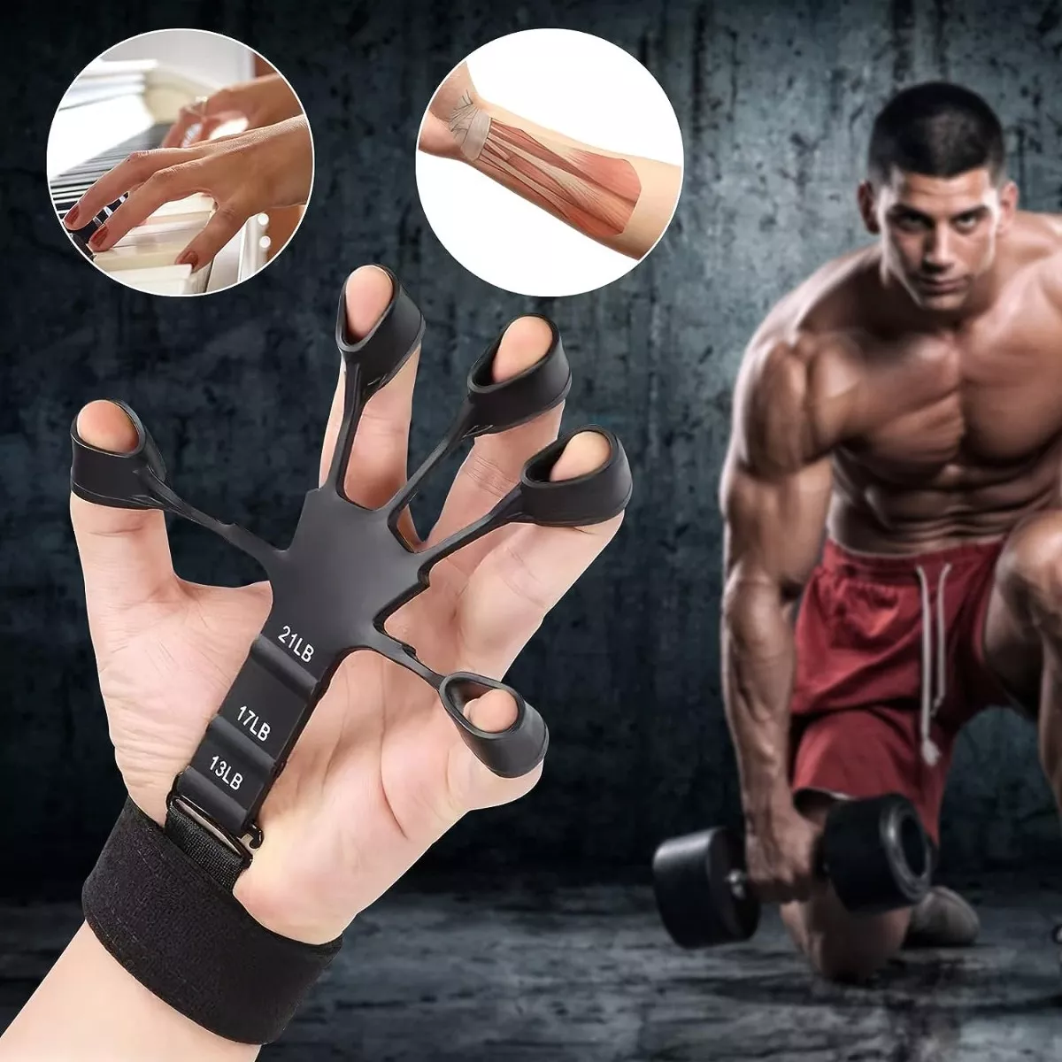 EJERCITADOR DE DEDOS 2X1 = 2 UNDS