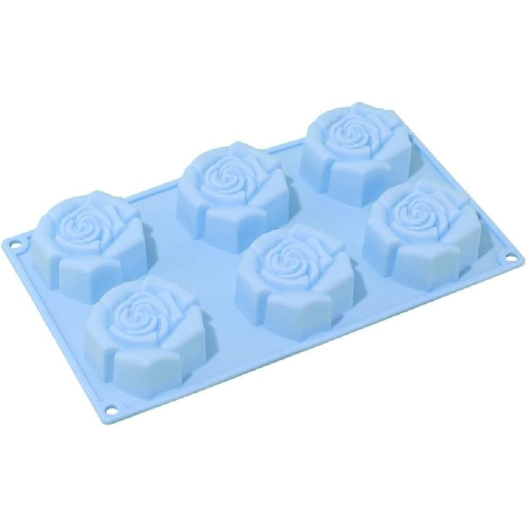 Set de 6 Molde Rosas