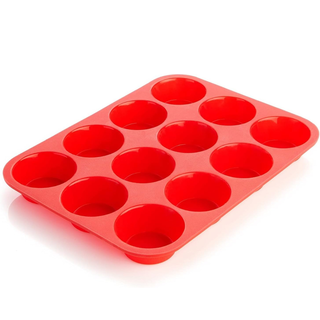 Moldes 12 Espacios Circulo para Cupcakes