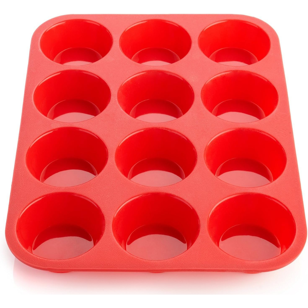 Set de 12 Moldes Redondo Para Cupcakes