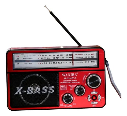 RADIO VINTAGE SOLAR PARA CAMPO