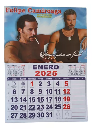 Calendario Felipe Camiroaga