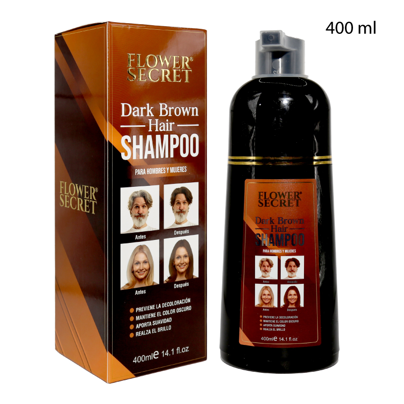 SHAMPOO PINTA CANAS FLOWER SECRET 400 ML