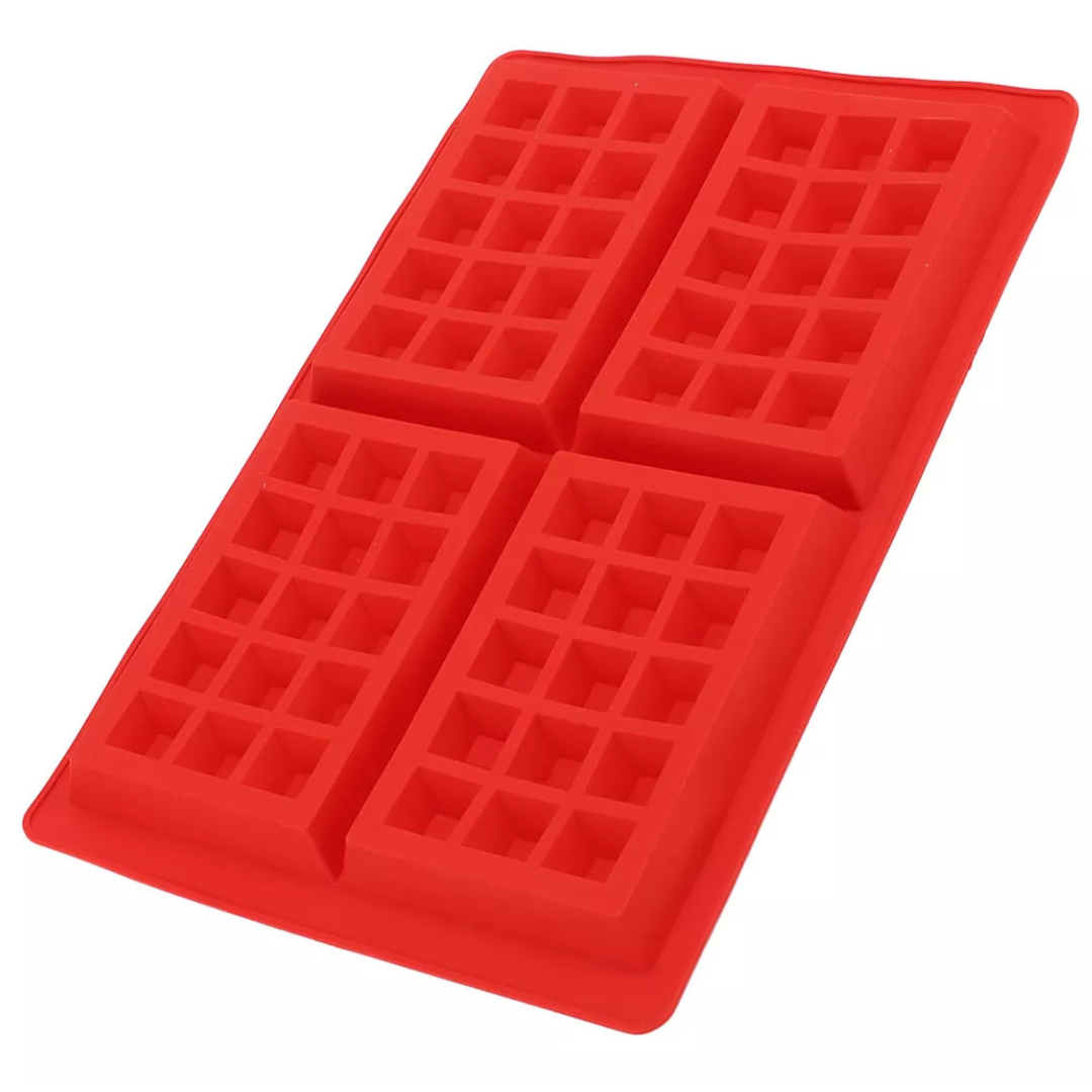 Set de 4 Molde Waffles Grande