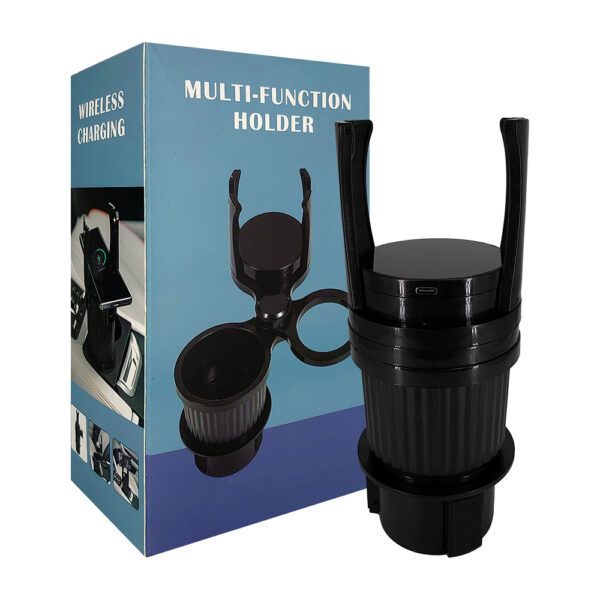 Soporte Multifuncional Portavasos Auto