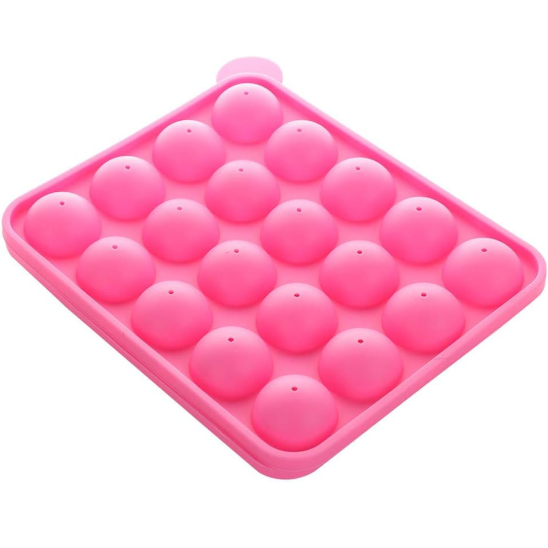 25 Moldes Helados-Paleta Forma Redonda