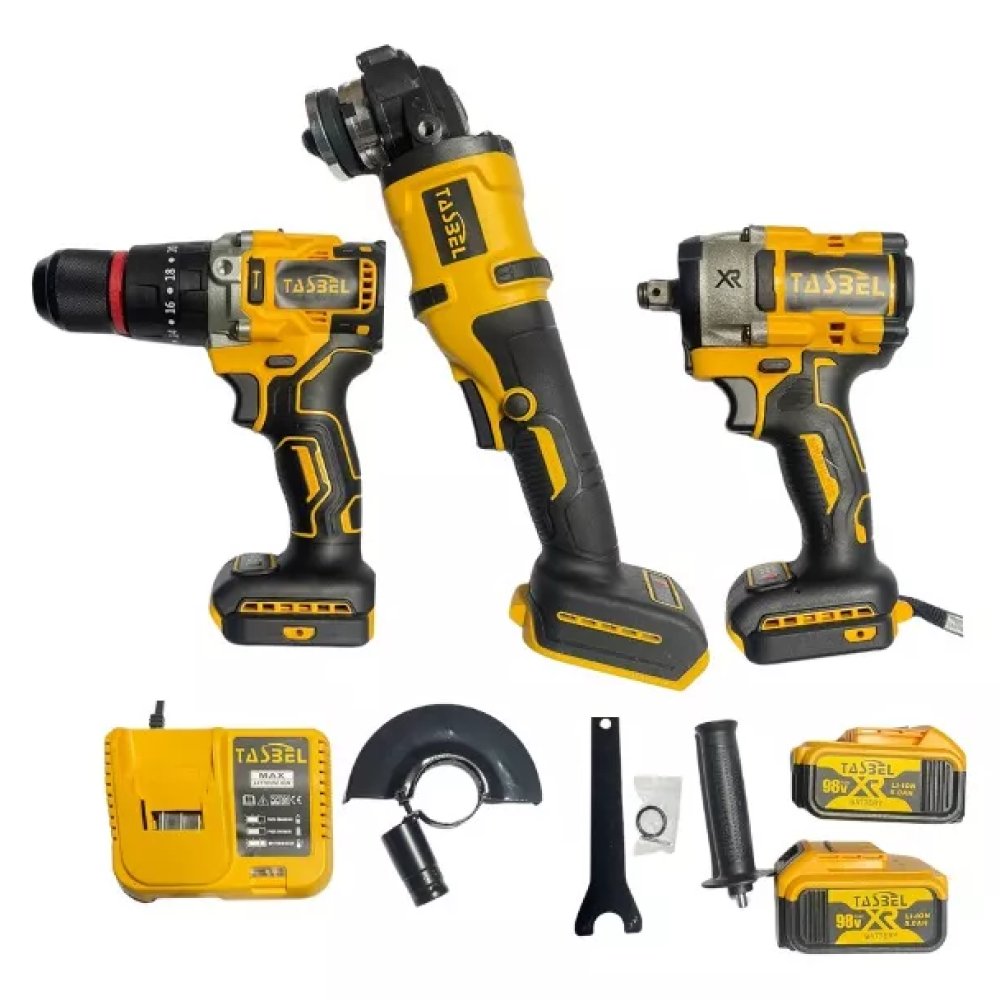 Set 3 herramienta taladro impacto esmeri