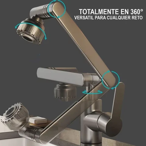 LLAVE GIRATORIA MULTIFUNCIONAL - WATER T