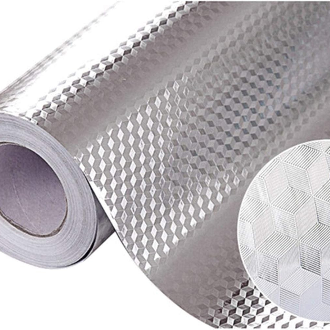 Papel Tapiz Adhesivo Aluminio 30x40 CM