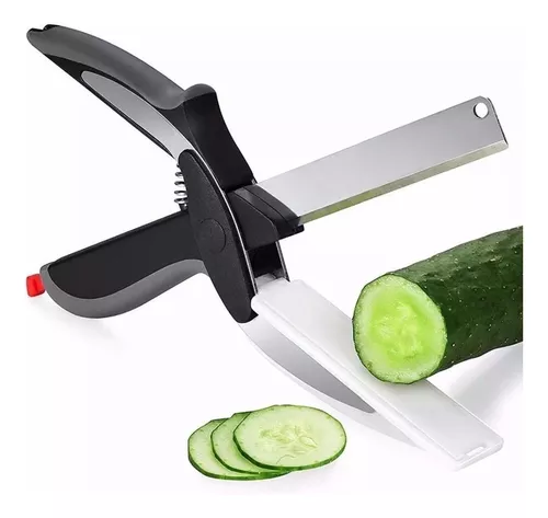 M - CUCHILLO CLEVER 2 EN 1 - X2 UNIDADES