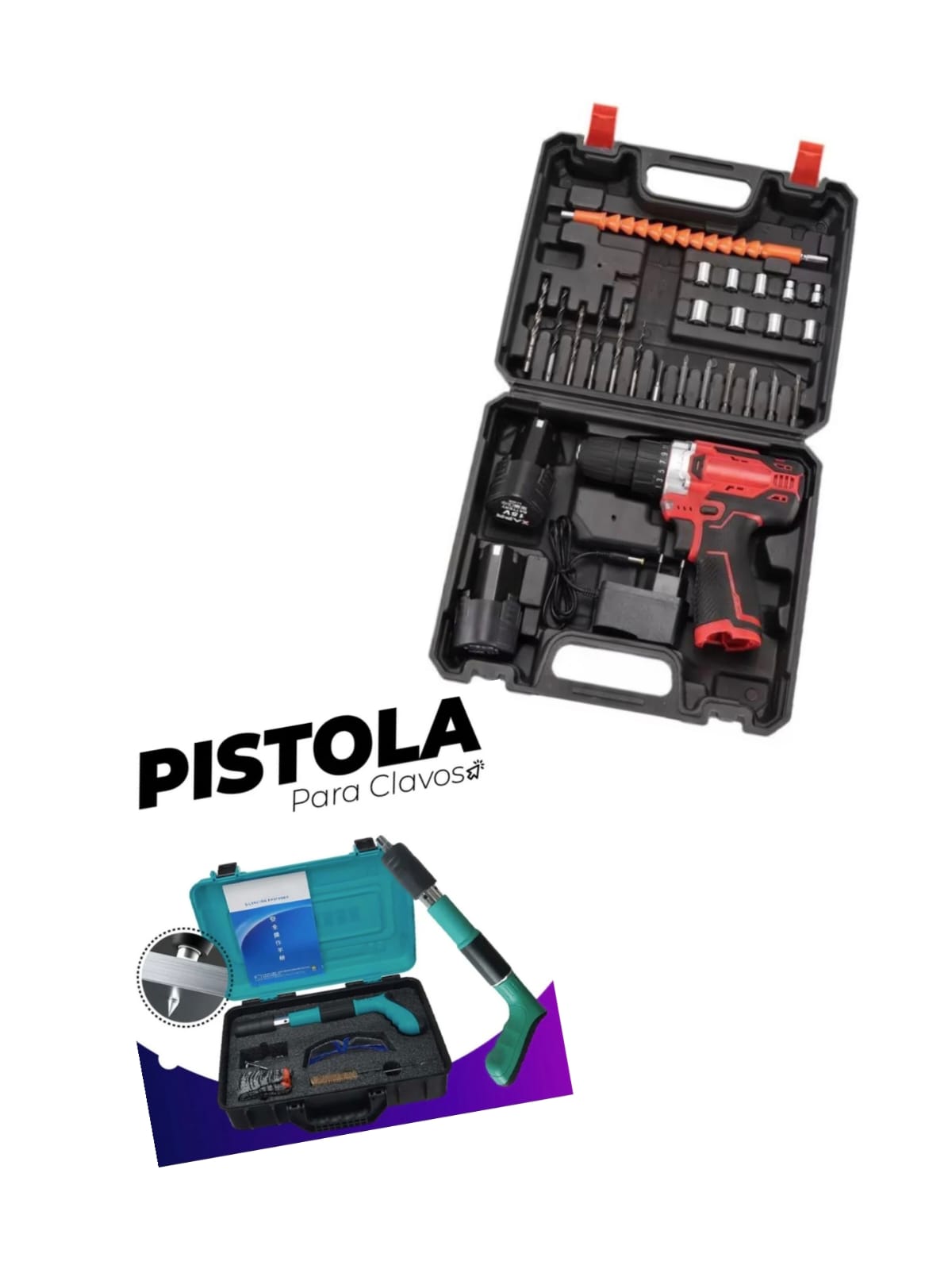 Kit Taladro + Pistola