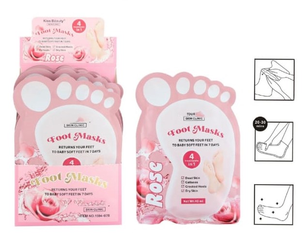 MASCARILLA PARA PIES 4 EN 1