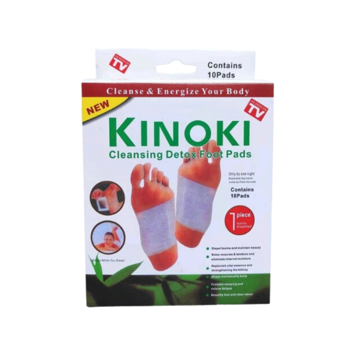PACK PARCHE KINOKI 5 CAJAS (50 UNIDADES)
