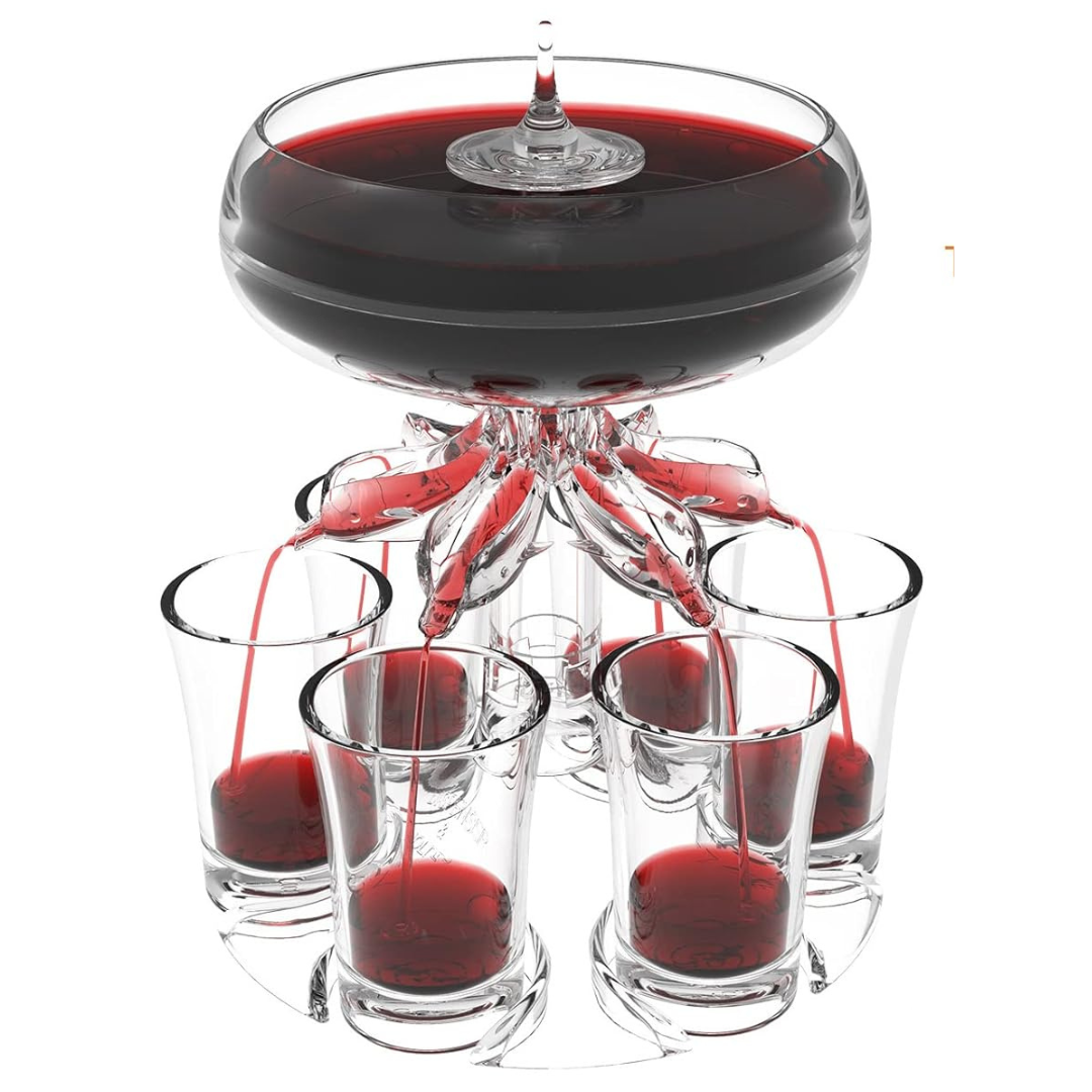 Dispensador de 6 Chupitos Mágico