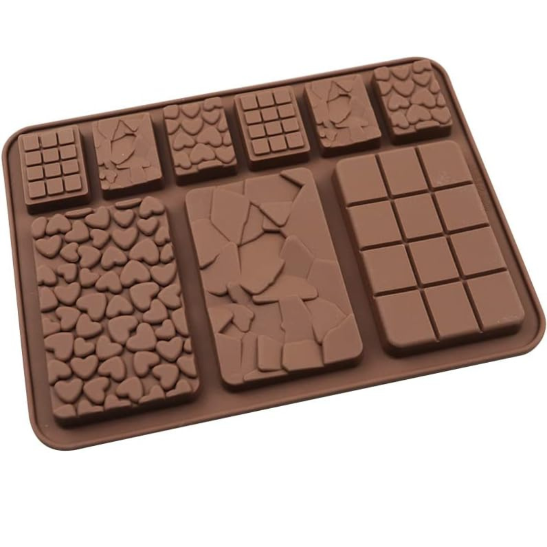 Set de 9 Molde Chocolates Mixtos