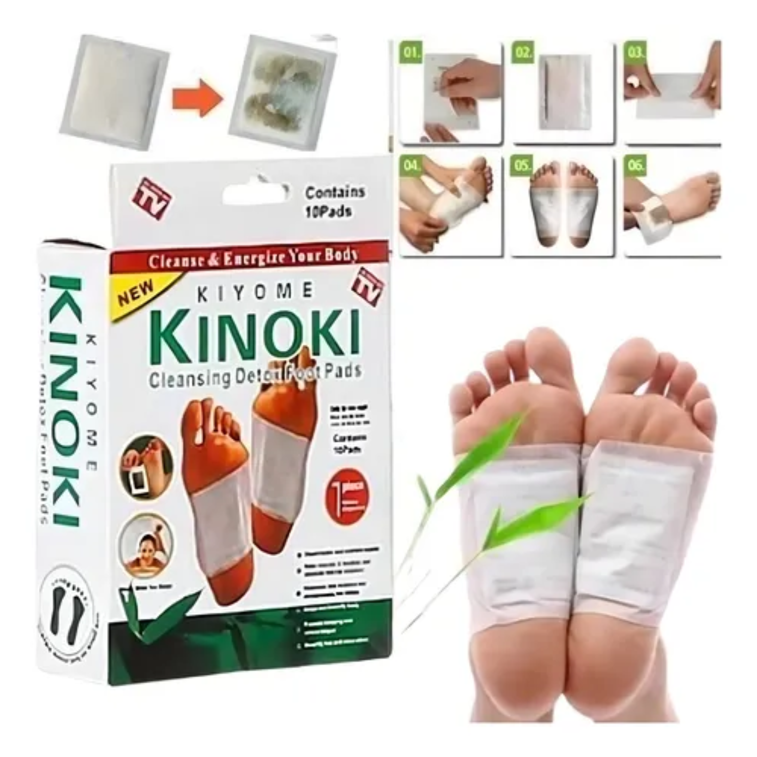 Parche Kinoki Para Pies